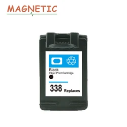 Magnetic Compatible Black Ink Cartridge for HP338 For HP Deskjet D4260 4260 D4360 C4200 C4480 C4280 C4400 C4580 4273 printer 338