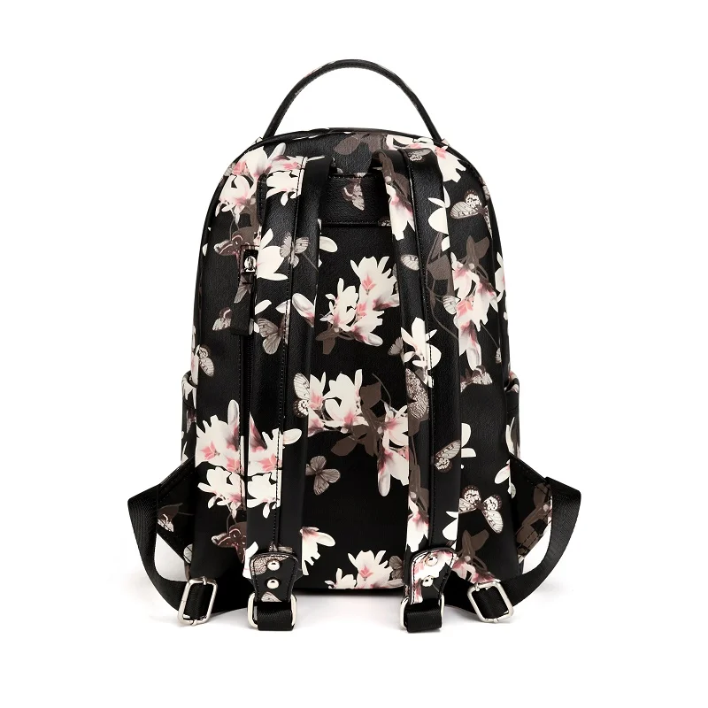 Diaper Bag Backpack Designer Mother Kids Tote Bag Mom Diapers Handbags For Women Backpacks PU Leather Print Butterfly