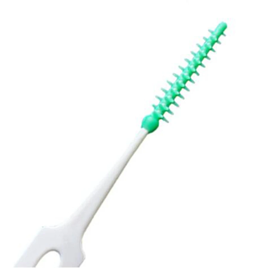 Eco Friendly Silicone Soft Toothbrush Interdental Brush Cleaning Dental Care Toothpick Multiple Use Good For Gum Care Kids Use