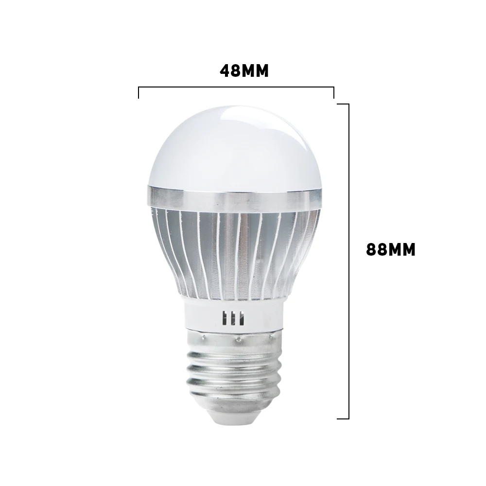 E27 LED หลอดไฟ3W 5730SMD 6Led อลูมิเนียม Super Bright ประหยัดพลังงาน Led หลอดไฟ Y7