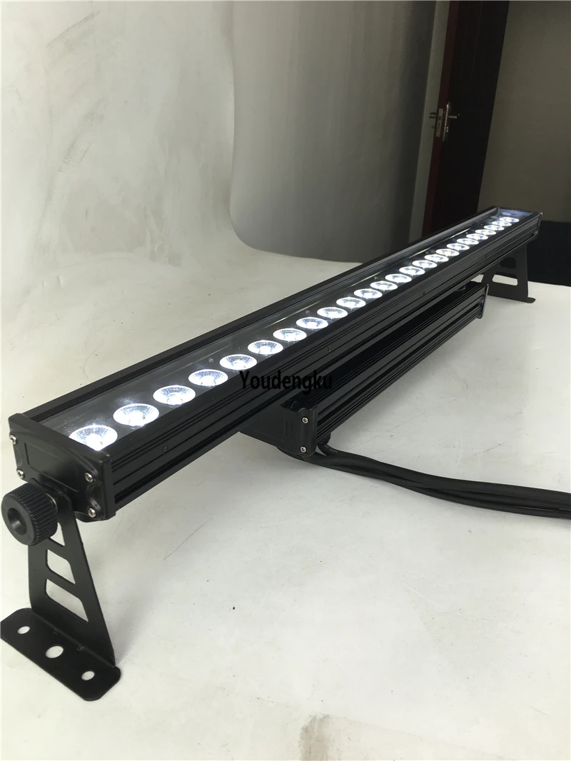 4pcs waterproof wall washer led bar 24*10w 4 in1 RGBW led outdoor wall washer ip65 light