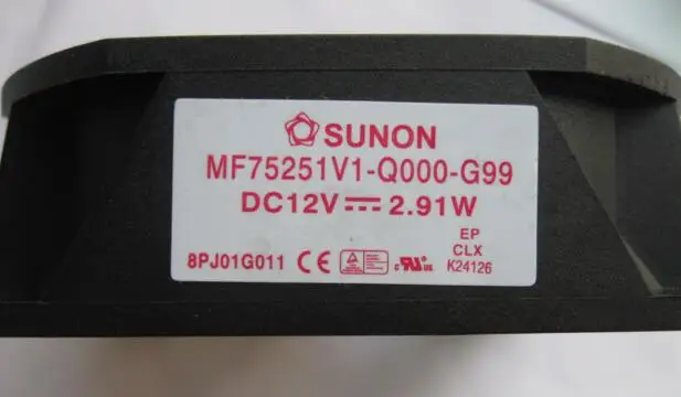 الأصلي SUNON MF75251V1-Q000-G99 7525 12 فولت 2.91 واط ثلاثة خط العارض مروحة