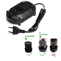 Newest For MAKITA charger BL1013 BL1014 10.8V /7.2V Li-ion Battery DC10WA Electric Drill Screwdriver Power Tool