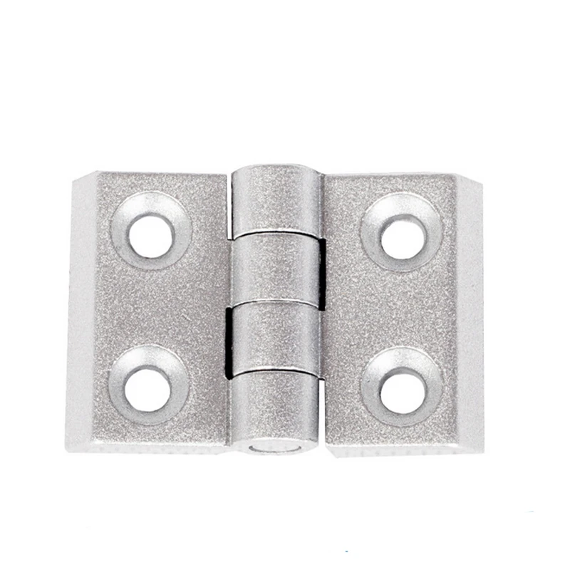 

Aluminum Sheet Metal Hinge 4545 Zinc Alloy Hinges Furniture Hinge Connection Accessory 10pcs