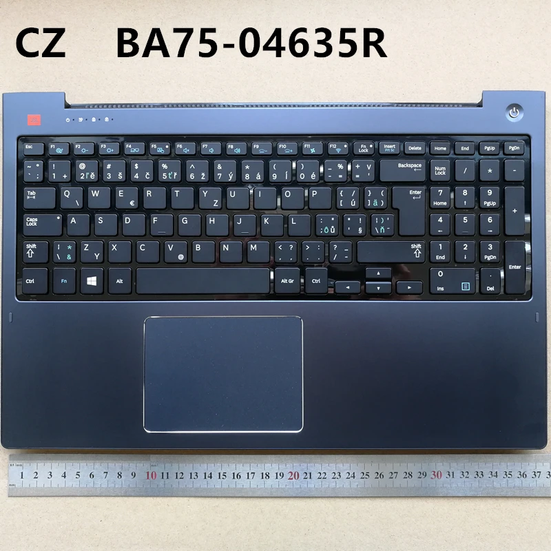 

CS/CZ layout new laptop keyboard for Samsung NP670Z5 NP670Z5E NP680Z5E 680Z5E dark blue BA75-04635R /BA75-04635S