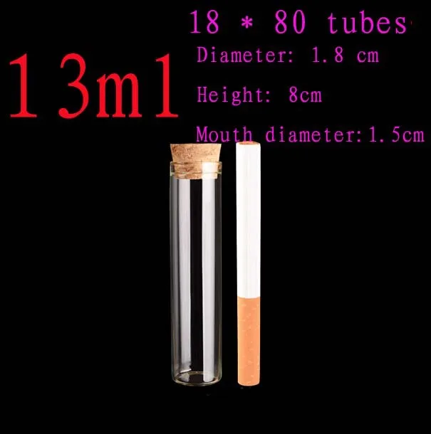 

Capacity 13ml (18*80mm) 50pcs/lot test tube glass bottle packaging sample vials,glass bottle,bottle,glass jar