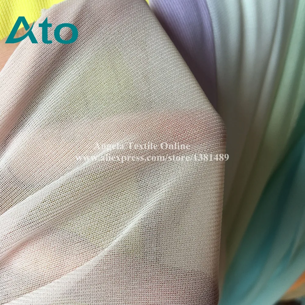 Stretch Dress Fabric Semi-sheer High quality Soft Fabric for Photography  Maternity Gowns Dresses buttery soft knit fabrics