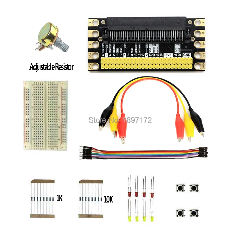 

BBC micro:bit GPIO Expansion board kit start GPIO