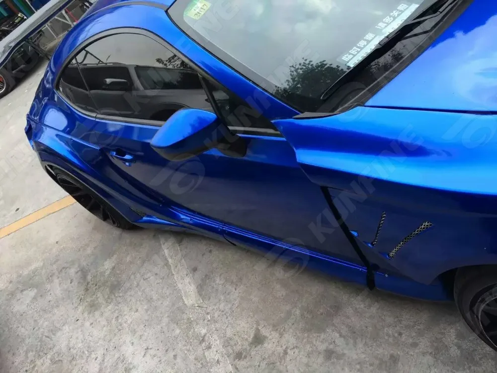 Car Styling Wrap Aurora Blue Car Vinyl film Body Sticker Car Wrap With Air Free Bubble For Vehiche Motorcycle 1.52*20M/Roll