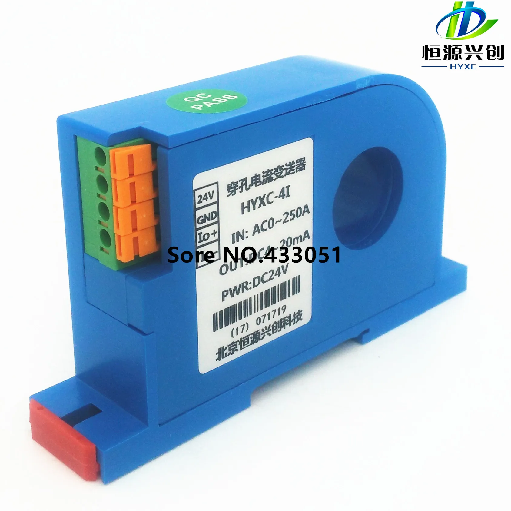 

AC Sensor Current Transmitter Measurement Range 0-400A Output 4-20A, 0-5V ,0-10V