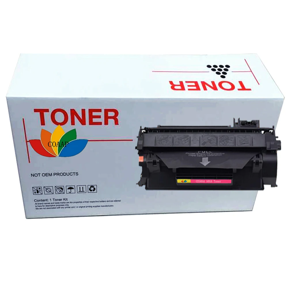 Cartucho de Toner Preto Compatível hp Ce505a 05a 505a Laserjet para hp Laser Jet P2035 P2035n P2055d 2055dn 2055x 1x