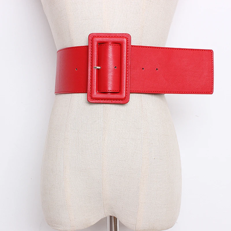 Fashion Belts For Women Wide Cummerbund Black Dress Belt Decorate Waist Belts for Women Luxury Designer Brand Girdle