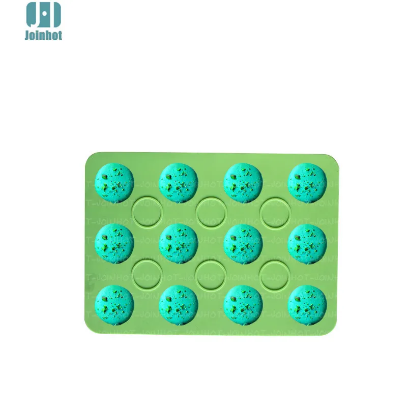 32*23cm  Macaron DIY Kitchen Right Angle Hemming Food Grade Non-stick FDA Silicone Fiberglass Baking Mat