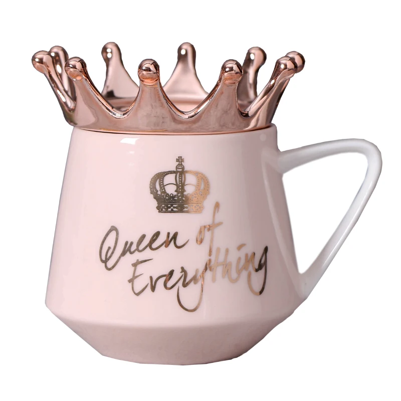 Crown Theme Milk / Coffee Mugs Cartoon MultiColor Mugs tea Cup Kitchen Tool Gift X-Mas Gift W3206