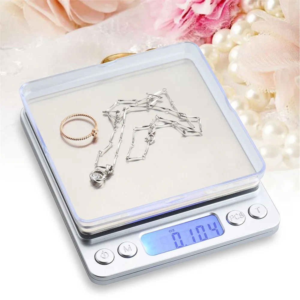 3000g/0.1g Portable Mini Electronic Digital Scales Pocket Case Postal Kitchen Jewelry Weight Balance Digital Scale