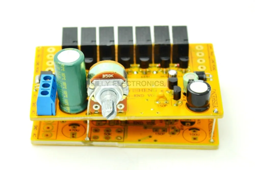 YS HIFI 4-Channel Relay Volume Control Board Potentiometer ALPS AC12V-18V