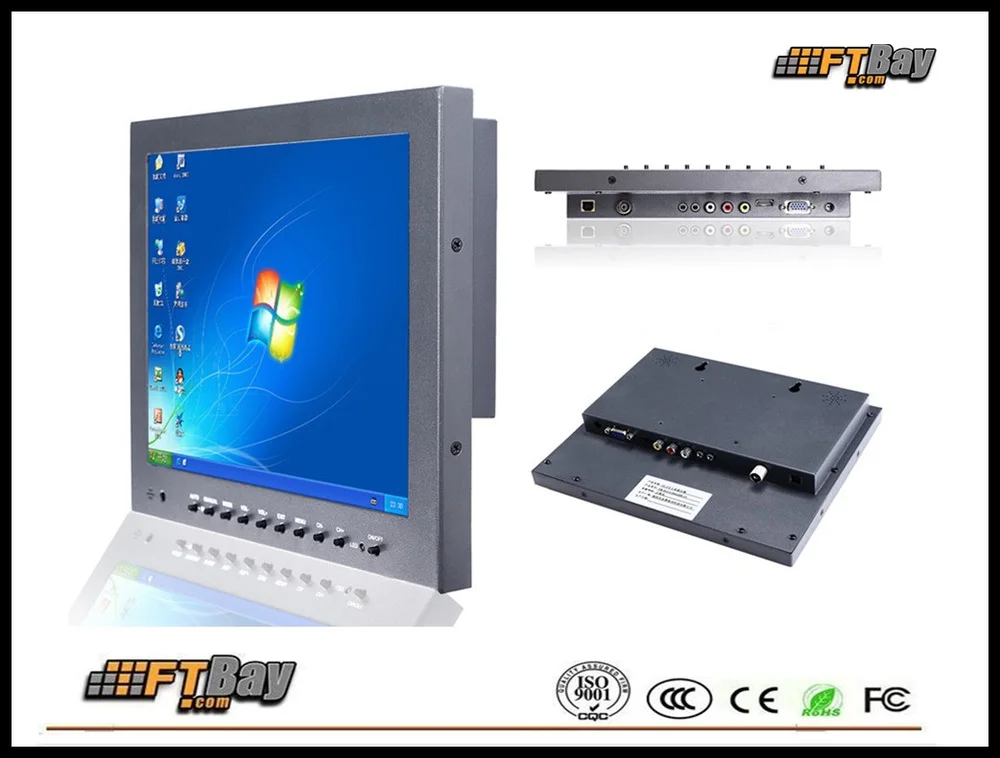 

10.4 "Highlight Series Industrial monitor Sunlight Readable, semi-rugged, High Brightness