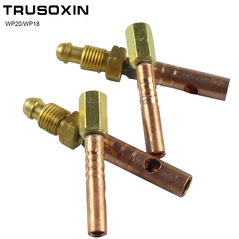 Imagem -01 - Macho Macho Conector Frontal para a Cabeça do Macho do Macho do Maçarico Tig de Resfriamento à Água Peça macho macho conector frontal para a cabeca do macho do macho do macarico tig de resfriamento a agua peca 01