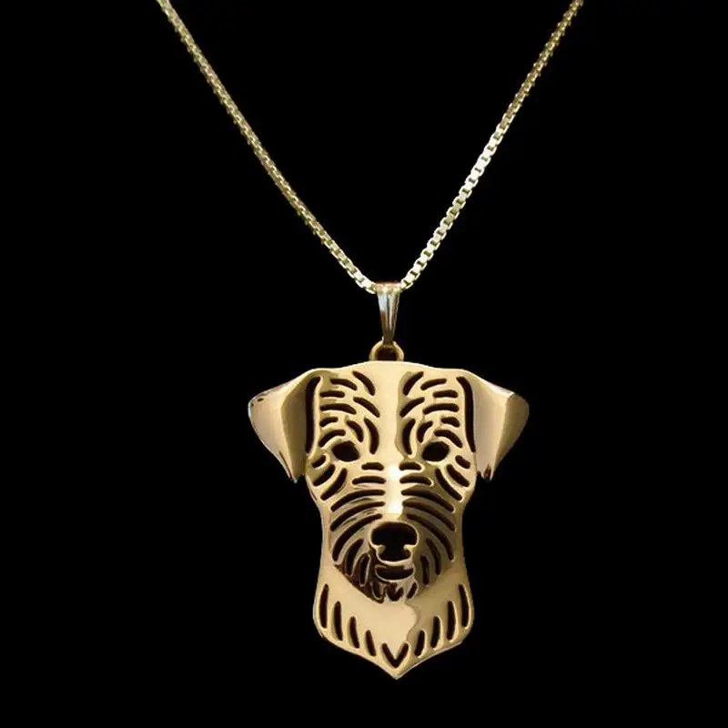 Jewelry Alloy Women's Wirehaired Jack Russell Terrier Necklace