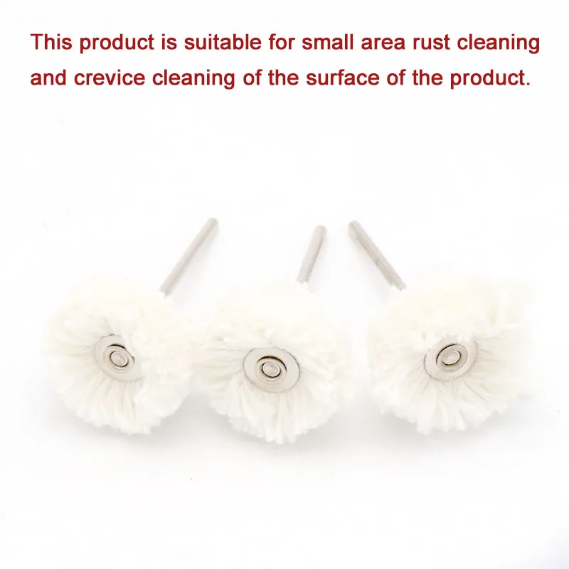 10/20Pcs Polish Buffing Wiel Slijpen Hoofd Katoenen Draad Dremel Wiel Molen Borstel Voor Rotary Slijptol Dremel accessoires