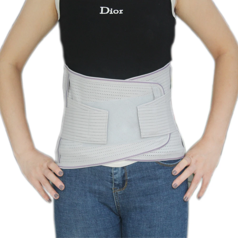 Elastic Lumbar Protector Families Use Plated Lumbar Protector to Support the Lumbar Spine to Relieve Pain, Back Movement Sprain