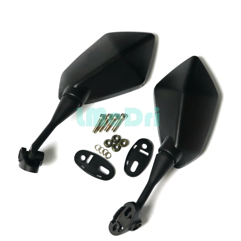 LMoDri Racing Motorcycle Mirrors Sport Bike Rear View Mirror For Honda CBR F4 F4i / RC51 / RVT 1000 DD250E/DD300/350 HYOSUNG