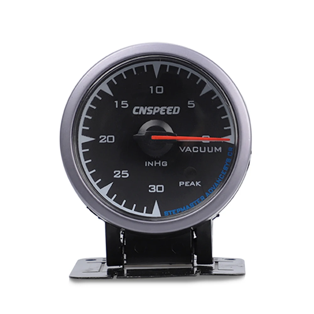 CNSPEED Universal 7 Colors Car Vacuum Pressure Gauge Meter 0-30 PSI For 12V Honda mk2 Golf 2 Car Gauge  With POD