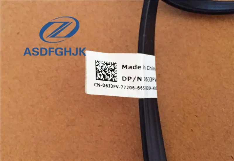 Original FOR Dell CBL HDD SATA BLK MT D7 hard drive line 6J3FV 06J3FV double straight head 100% test ok image 2