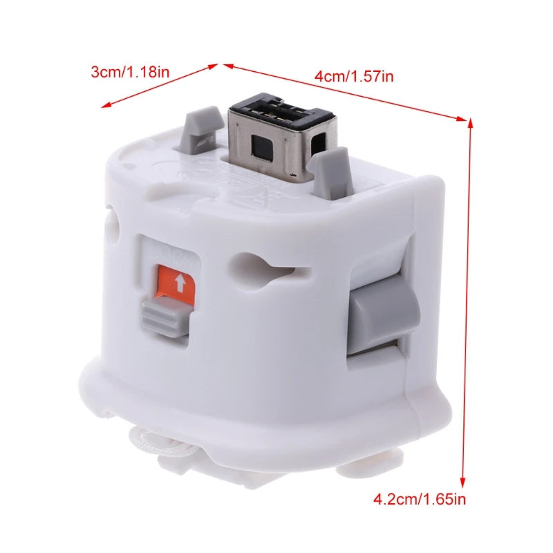 1P Game Accessory 1PC External Motion Plus Adapter Sensor For Remote Controller