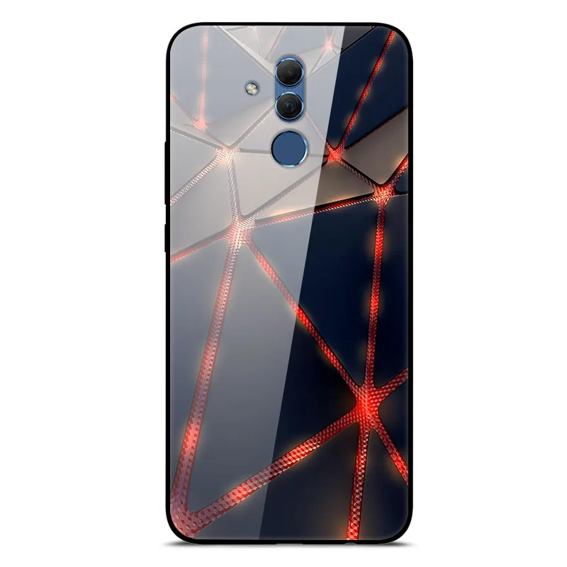 Mate20 Lite Case on For Huawei Mate 20 Lite Cases 6.3 Tempered