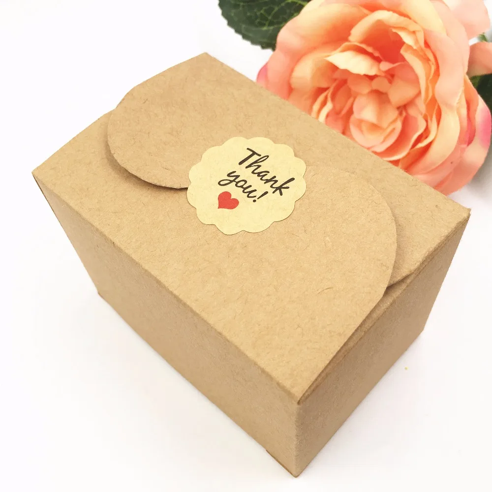 

100pcs 9*6*6cm Kraft Gift boxes Paper Packing Box Wedding Party Favor storage boxes For Candy\Cake\Jewelry\Gift\chocolate\Party