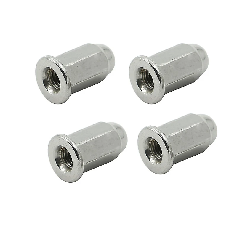 4PCS M6 M8 M10 Dome thread Pitch Plug Cap Mushroom Nuts Bolt For Honda Yamaha M6 x 1 / M8 x 1.25 / M10 x 1.25