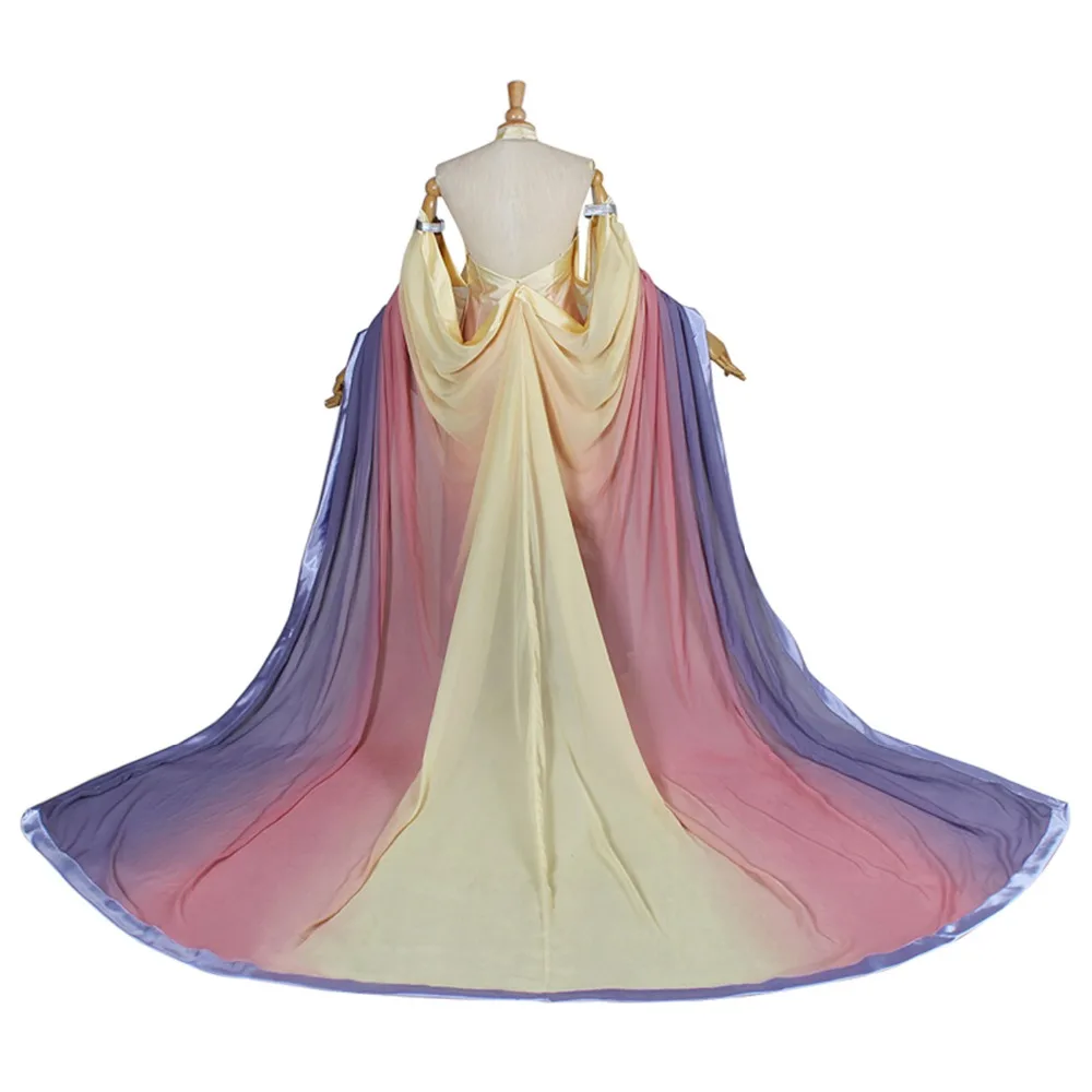 Star Wars Padme Amidala Cosplay Costume long party dresses Halloween Costume for women adult Padme Princess Dress image 5