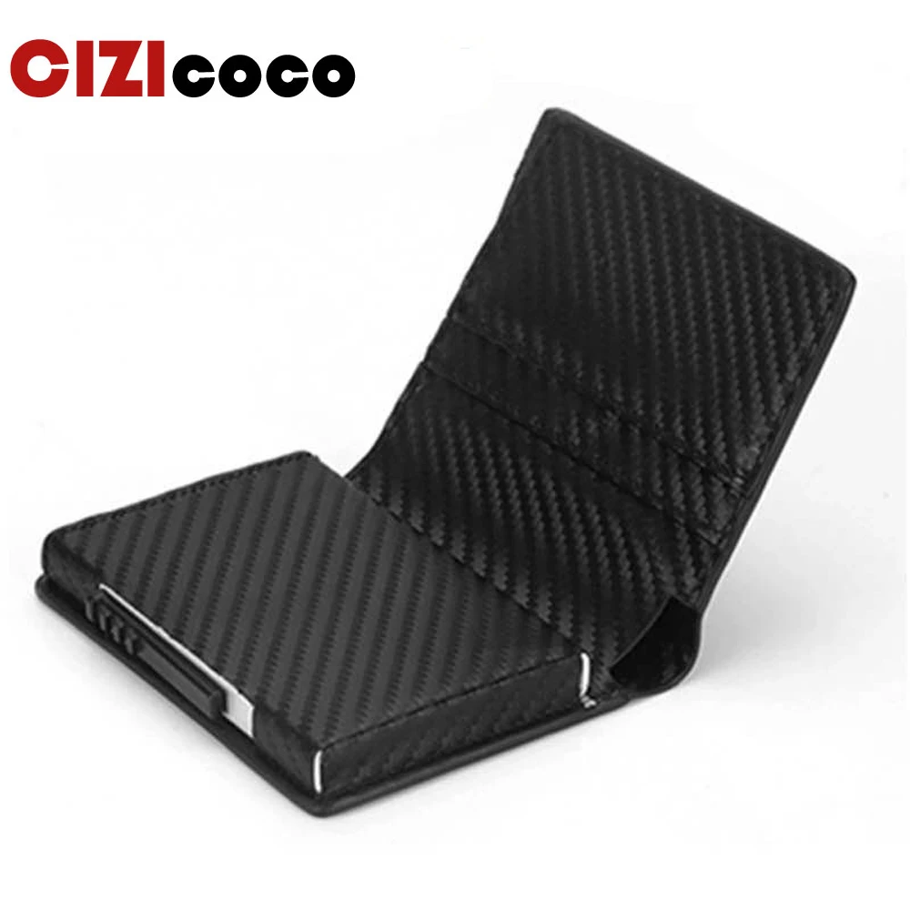 New Slim Credit Card Holder Aluminium Men Women Metal Wallet for Card ID Holders Business Card Package RFID Protector