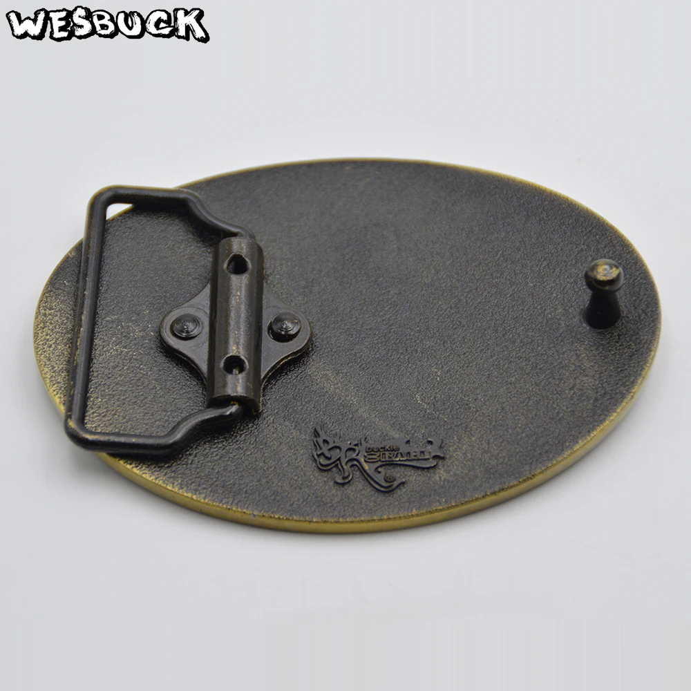 WesBuck Brand Belt Buckles for Men Women Buckles Metal Cowboy Cowgirl Western Belt Head