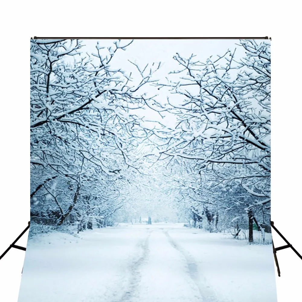 

VinylBDS Snow Trees Photo Backdrops Frozen Winter Photography Backgrounds Branches Photographie Photo backdrops Photo Studio