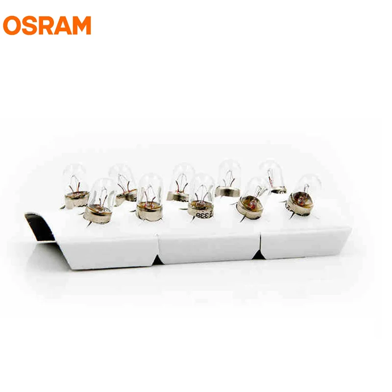 10pcs OSRAM T4W T5 T10 T16 Festoon 12V Original Line Turn Signal Lamps Brake Light Interior Light OEM Car Halogen Bulbs