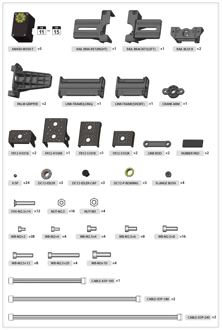 Роботизированная рука с открытым исходным кодом для TurtleBot3 waffle PI, (openманипулятор), для TurtleBot3