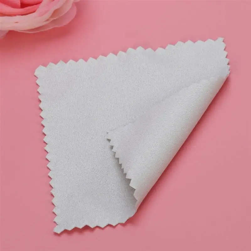 Silver Cleaner LUOEM 50cs Cleaner Clean Glasses Lens Cloth Microfiber Cleaning Cloths For Sunglasses Microfiber