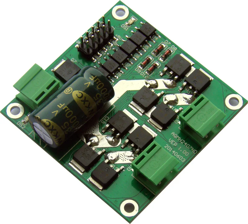 12/24V 7A 160W dual circuit DC motor drive module / board H bridge L298 logic