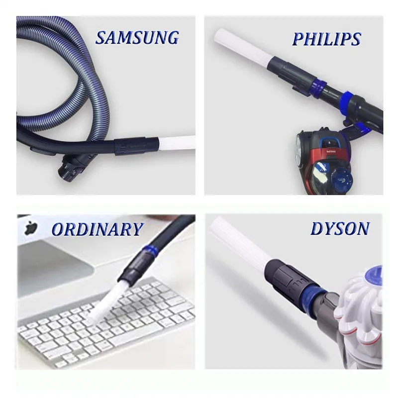 다기능 먼지가 많은 브러쉬 아빠 청소 도구 첨부 브러시 어댑터 다이슨 V6 V8 V10 DC35 DC61 DC62