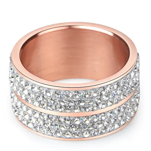 10 best sales पुरुषों के लिए गुलाबी सोने की अंगूठी - №2