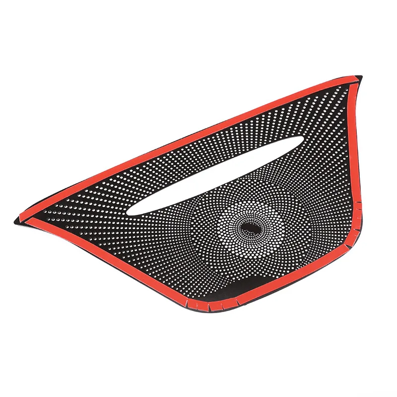 Stainless Audio Speaker Dashboard Loudspeaker Cover Trim Sticker For Mercedes Benz A GLA CLA Class W176 X156 C117 Car Accessory