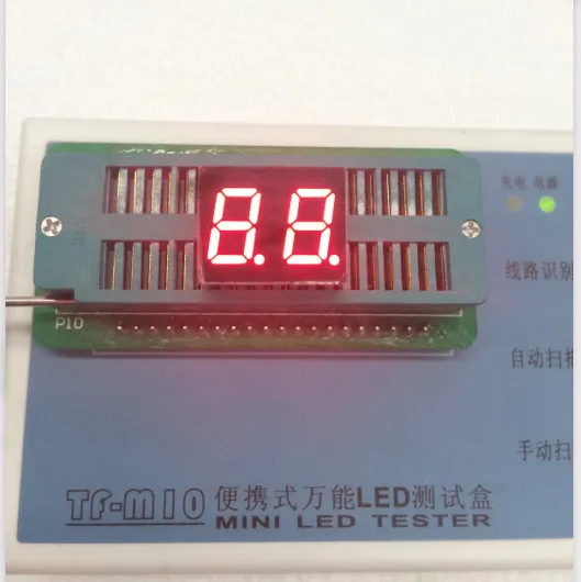 100pc Common cathode/Common anode 0.4inch digital tube 2 bit digital tube display Red LED digital tube