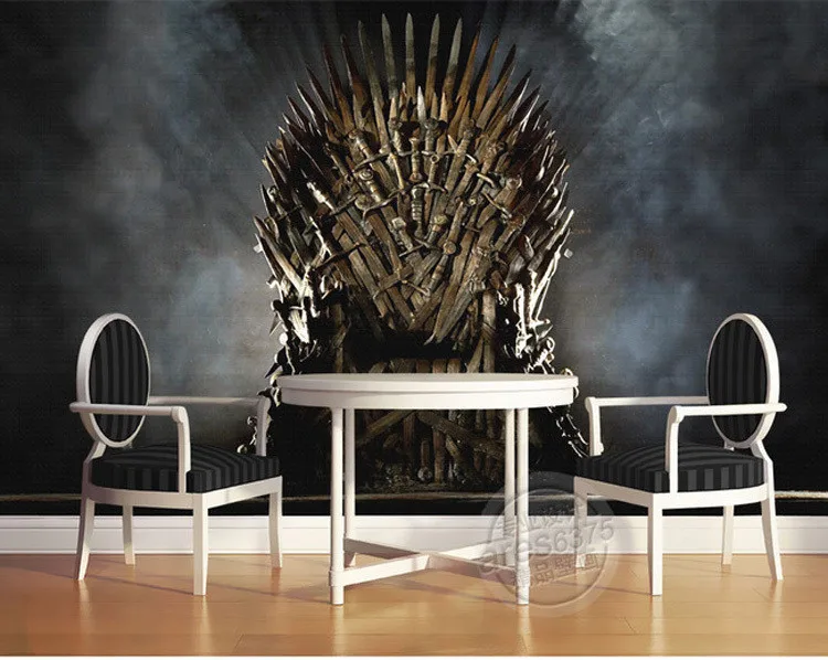 Foto personalizzata Gioco di Potere Carta Da Parati Trono di spade Da Parete Stanza Del Bambino Murale Decorazione Della Stanza di Arte Camera Da Letto Per La Casa