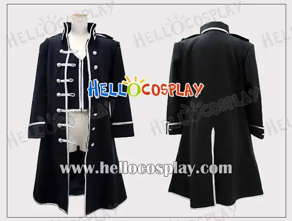 Cosplay Costume Silver Soul Long Coat H008