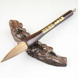Authentischer chinesischer traditioneller Kalligraphie-Pinselstift, Trichterförmige Pinsel für Couplets, Wiesel-Kaninchenhaar, chinesischer Malpinsel