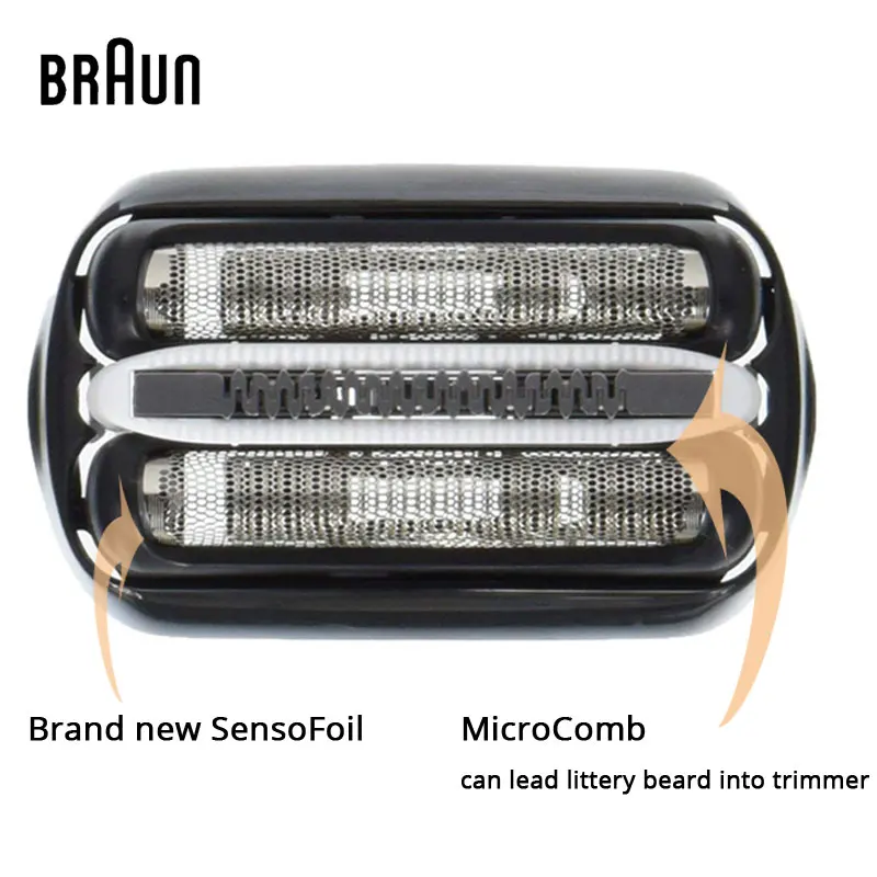 Original Braun 32B Men's Electric Shaver Replacement Blade Head Germany Made Compatible with 3000s 3010s 3040s 3050cc 3070cc