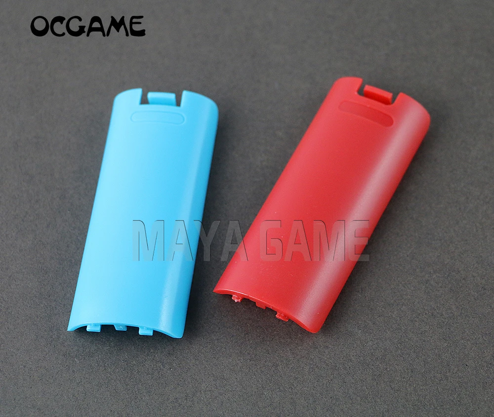 multi-Colors Wireless Battery Back Door Cover Shell For Nintendo Wii Right Controller Case Game 50pcs/lot