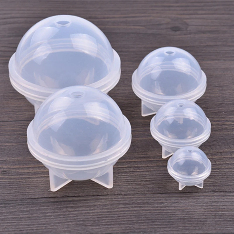 1pc 2/3/4/5/6cm Stereo spheric DIY Resin Decorative Craft Jewelry Making Mold Silicone Mould epoxy resin mold for jewelry
